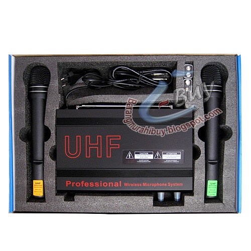 Kenwood Wireless 2 Microphone UHF