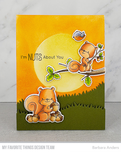 Paper Pursuits: I'm Nuts About You - MFT Wednesday Sketch Challenge #488
