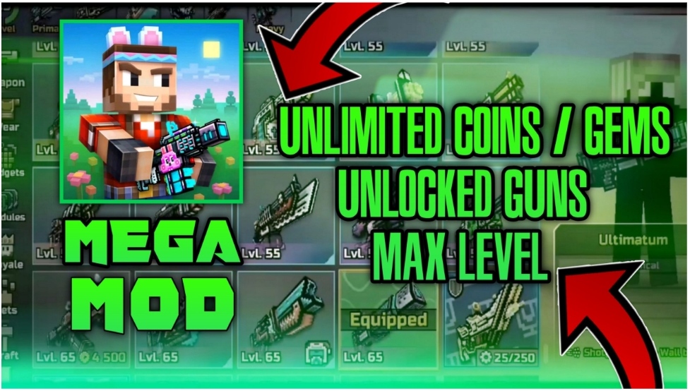 Pixel Gun 3d Mod Apk 17 5 1 Download For Android Ios 2020 Hackapk In