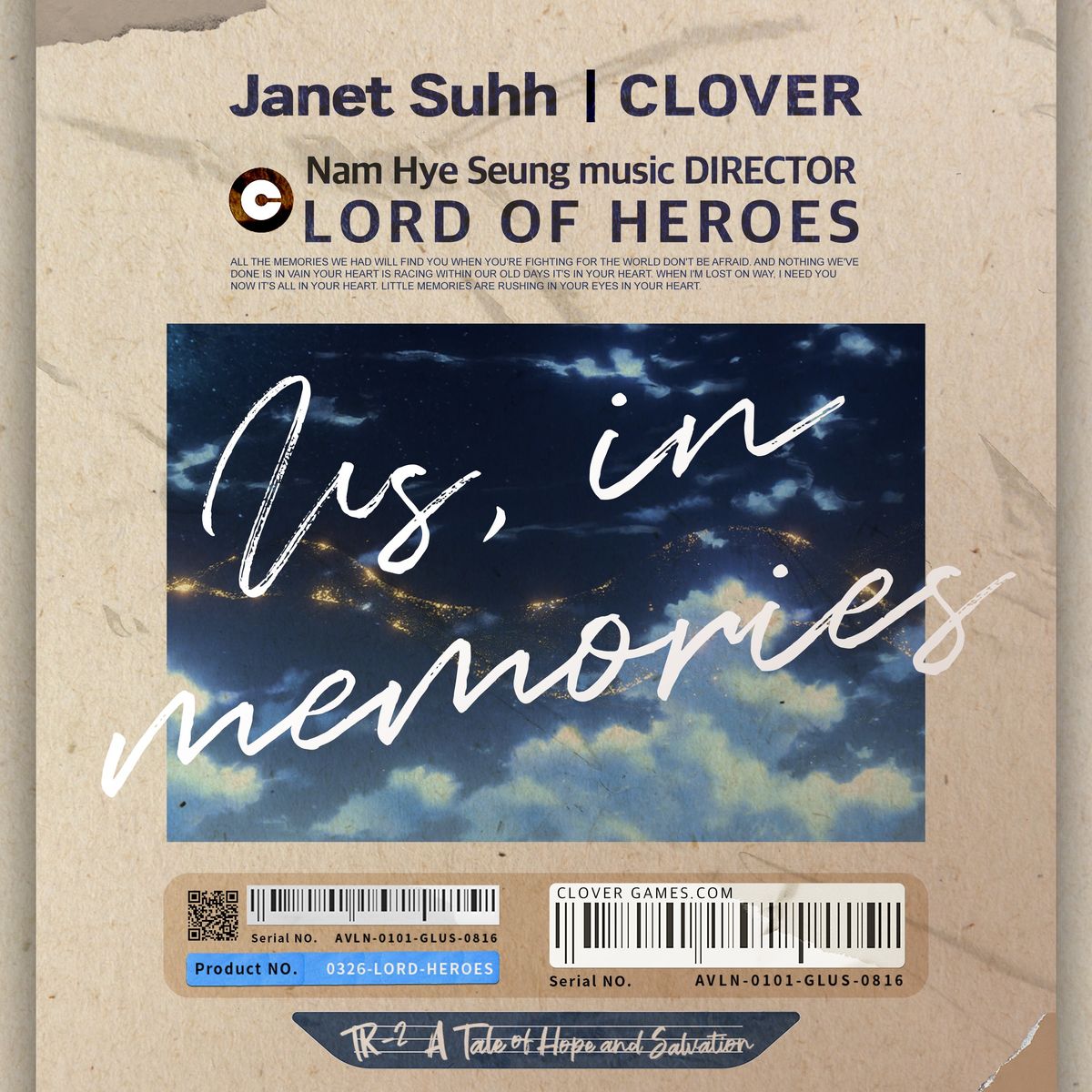Janet Suhh – Lord of Heroes OST Part 2