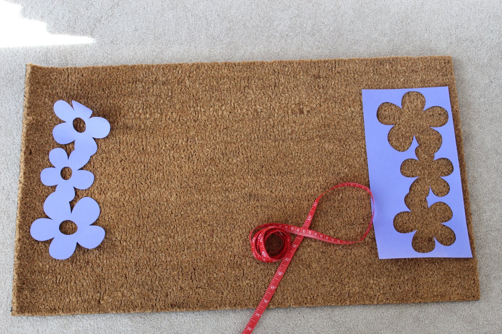 How to Make a Mat for Spring Using the Cricut