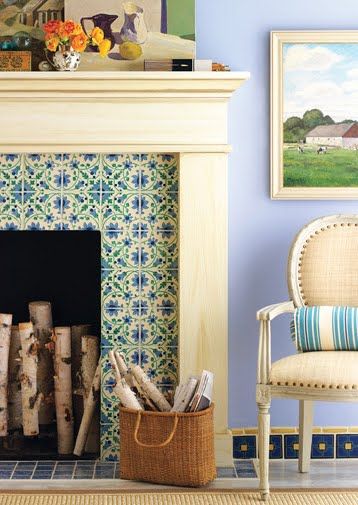 Ideas para Redecorar la Chimenea. - c@sas de película