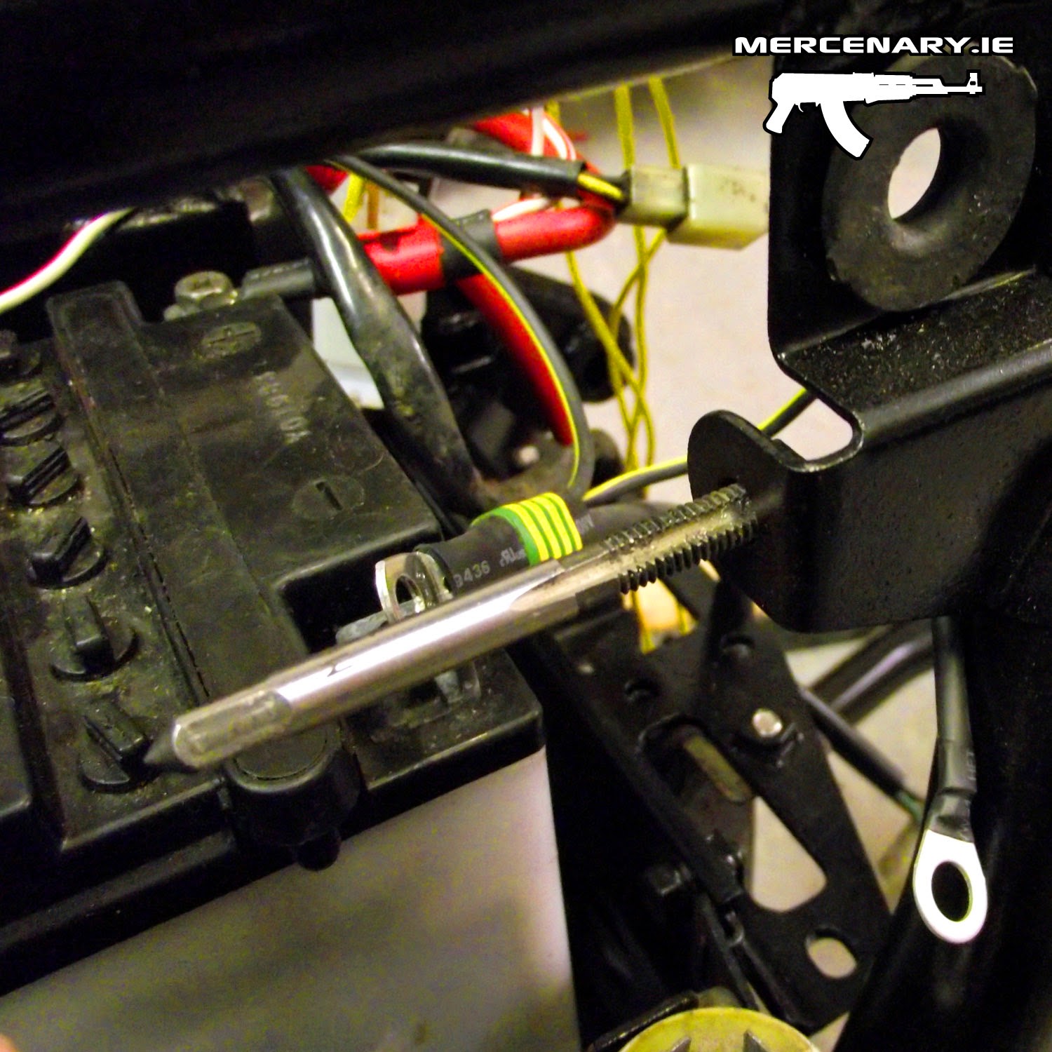 Mercenary Garage Gpz 1100 Custom Wiring