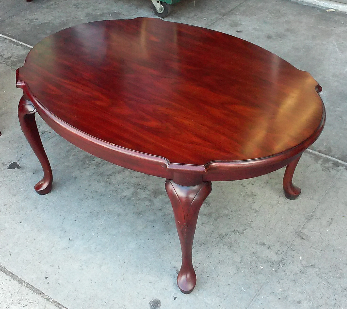 UHURU FURNITURE & COLLECTIBLES SOLD 4681 Harden French Cherry Coffee