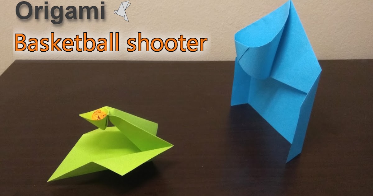 Yoshiny's Design Simple Origami Basketball Shooting Game