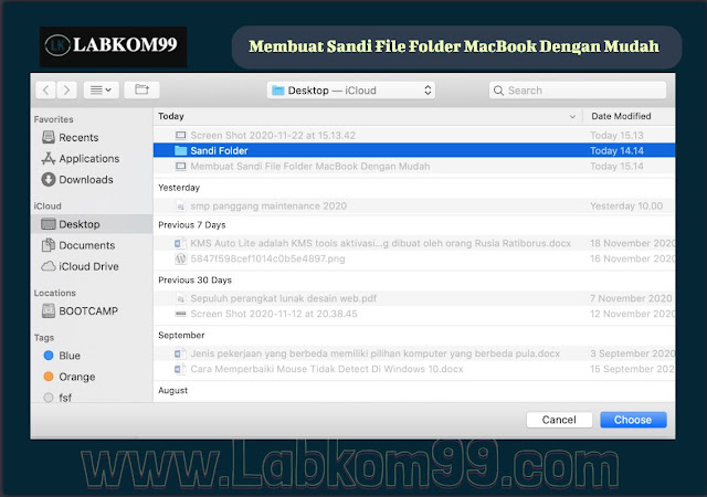 Membuat Sandi File Folder MacBook Dengan Mudah Membuat Sandi File Folder MacBook Dengan Mudah
