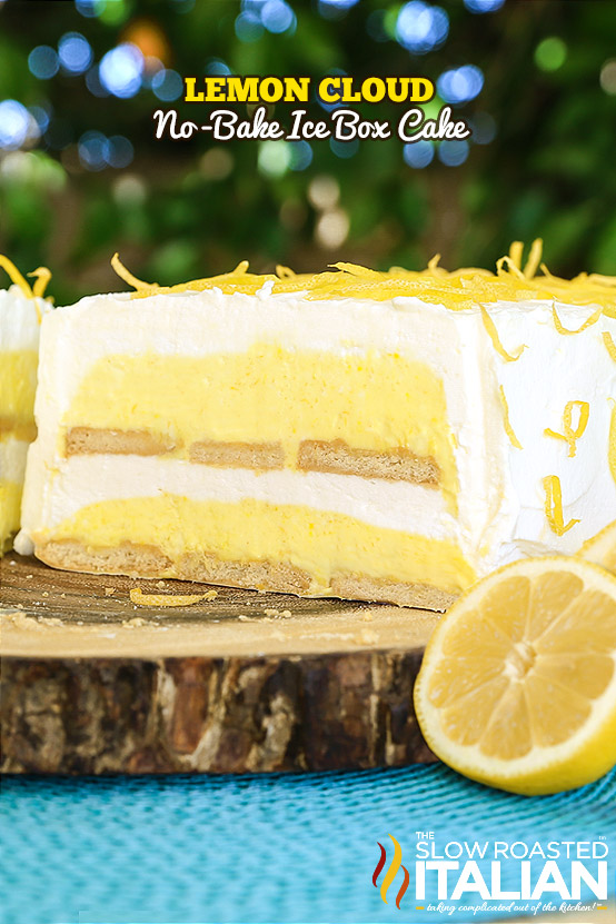 Lemon Cloud NoBake Icebox Cake (With Video)