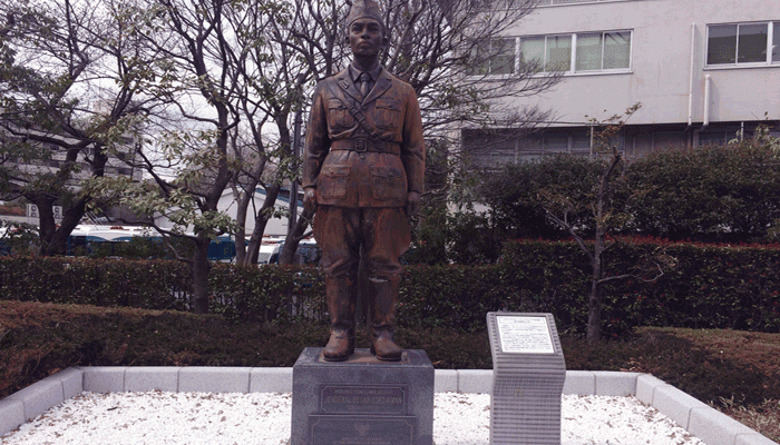 Patung Jendral Soedirman di Jepang