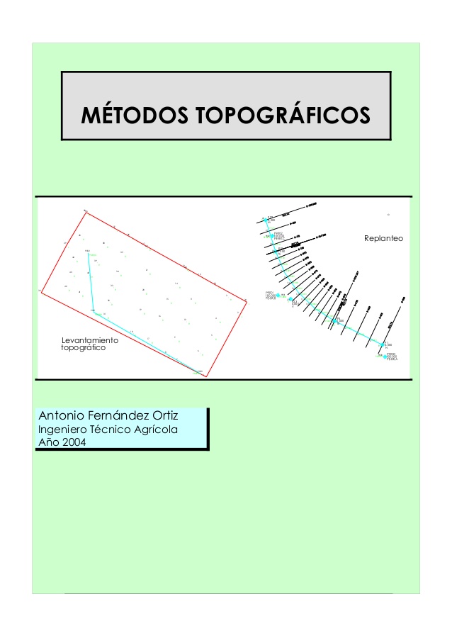 Métodos Topográficos Topografía Antonio Fernández