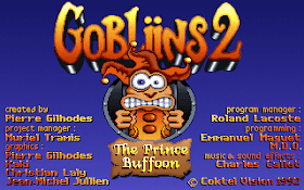Goblins 2: The Prince Buffoon DOS title