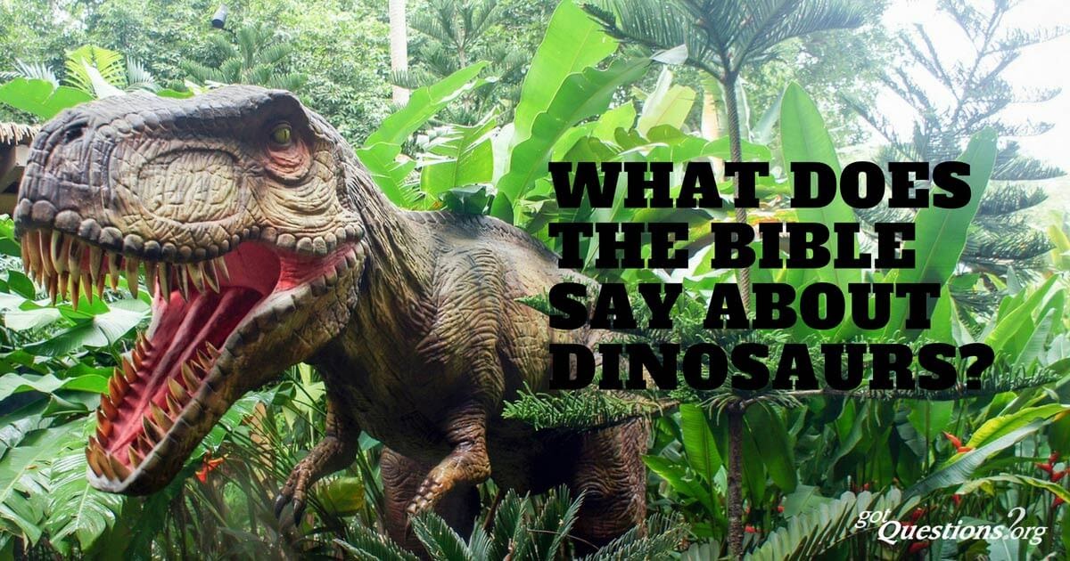 WHAT THE BIBLE REVEALS ABOUT DINOSAURS
