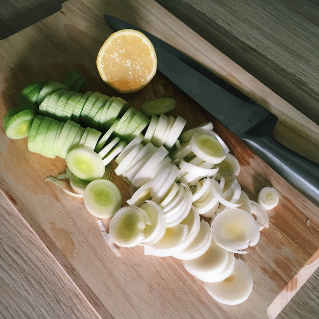 Chopped Leeks