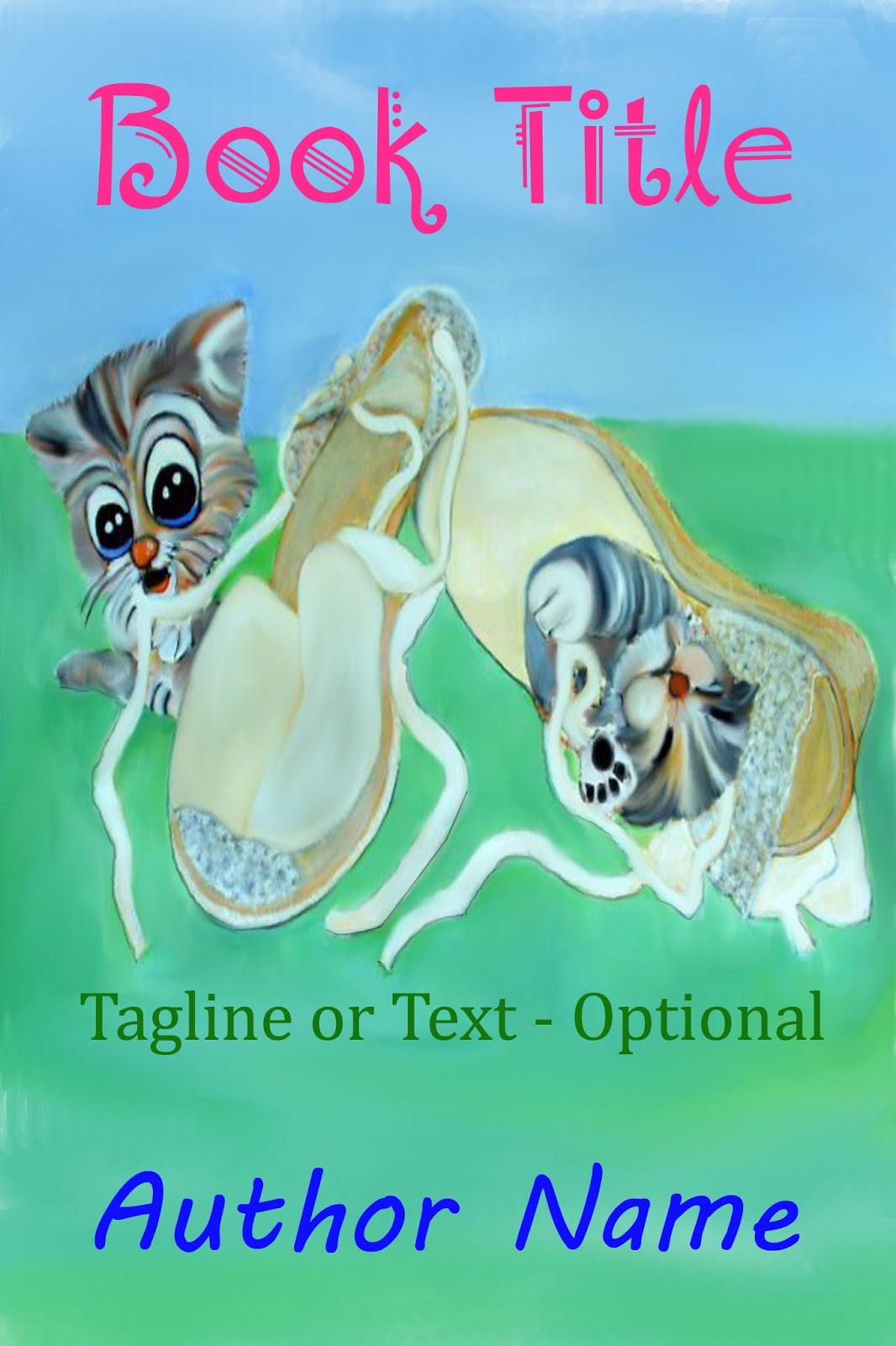 ShearArt Book Cover Design Premade Children's Book Covers