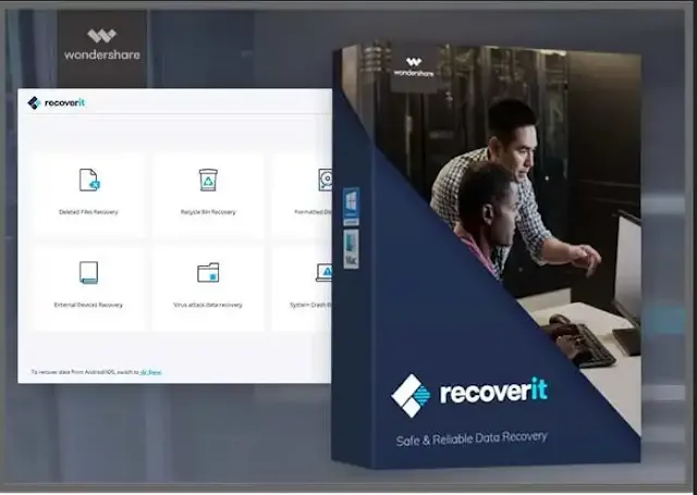 برنامج Recoverit Wondershare لاصلاح الفيديوهات التالفة MOV - MP4 - M2TS