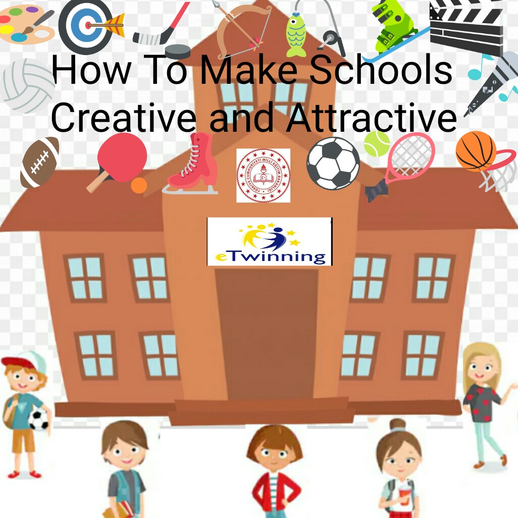 How to make schools more attractive and creative Öğrencilerin Logo