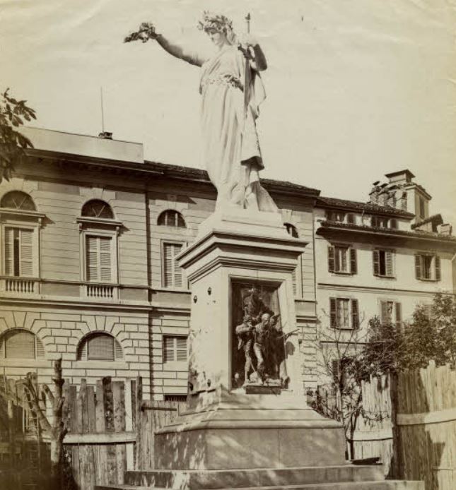 milanoneisecoli Piazza Mentana Garibaldi a Milano