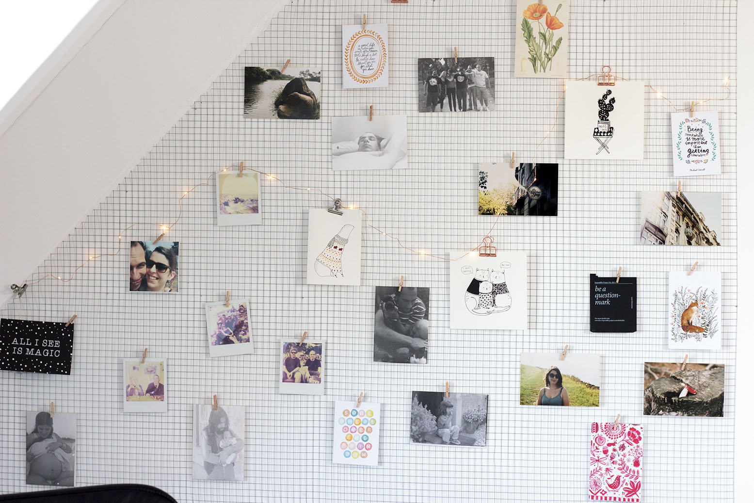 WALL WIRE GRID DISPLAY | Wit Konijn