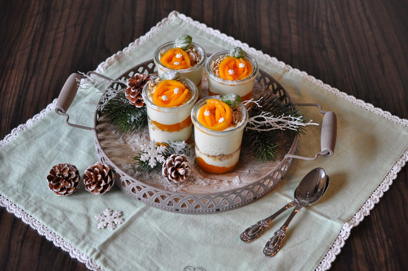 Caketime by Tamaris: Kaki-Joghurt Dessert