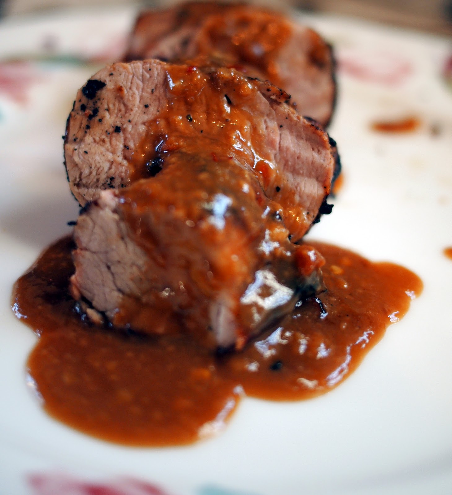 The Dinner Club Grilled Asian Pork Tenderloin with Peanut Sauce