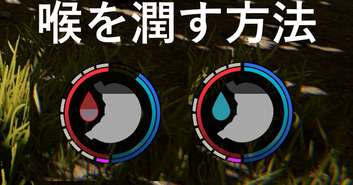 The Forest 喉の渇きを潤す方法 綺麗な飲み水 アイテム を得る Kazuのゲーム日記