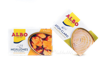 Albo mejillones y atún 