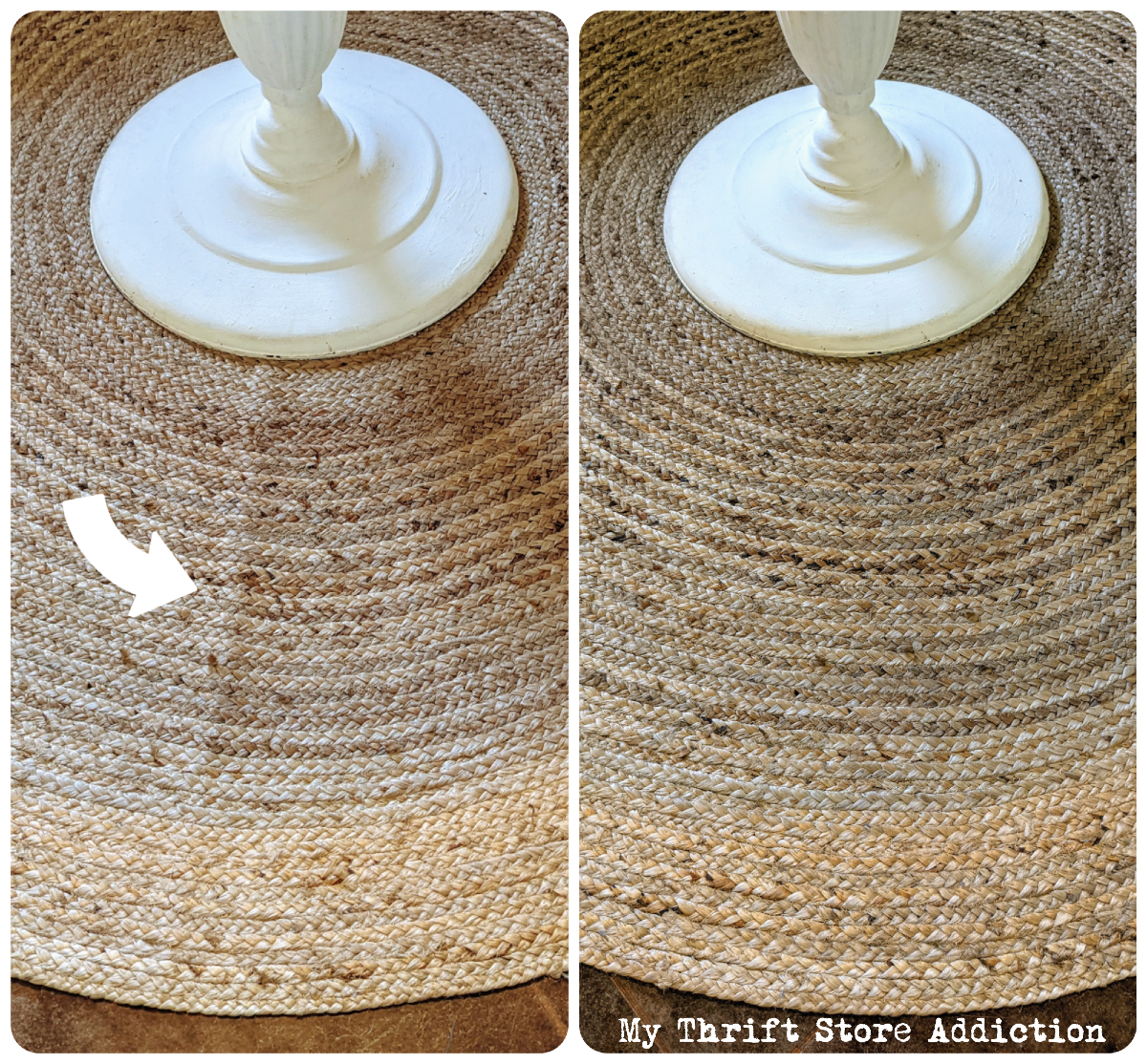 How to remove rug creases