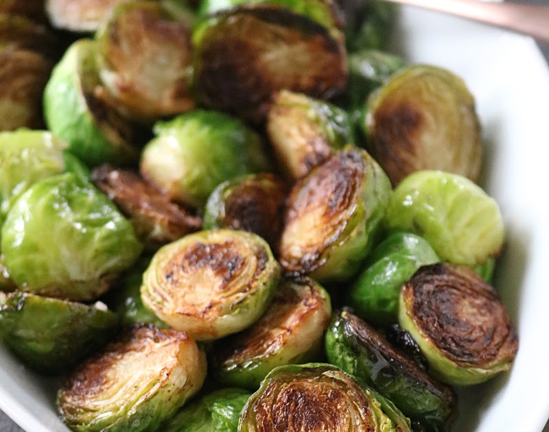 The Galley Gourmet SkilletRoasted Brussels Sprouts with Mustard and