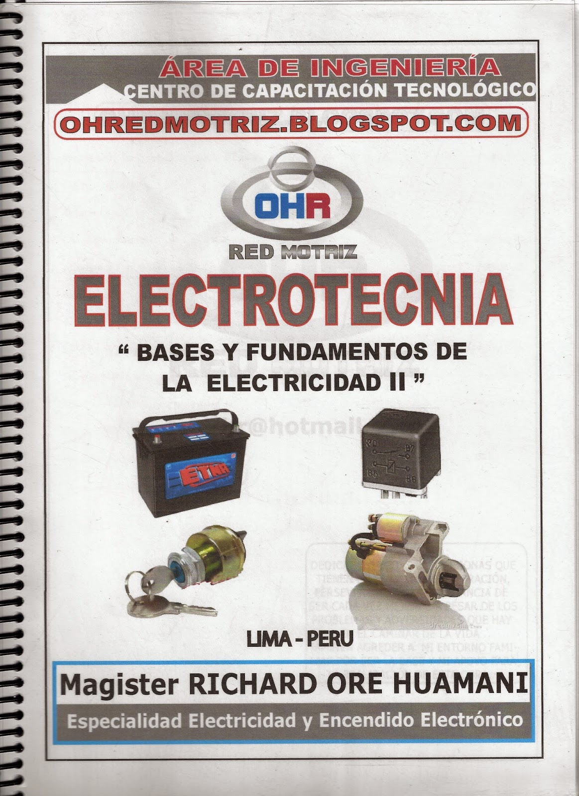 Estos manuales de electricidad automotriz cuentan con solucionario y claves  para compararlos.