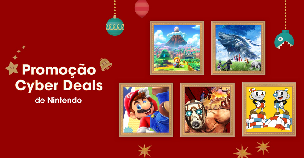eShop e Loja Nintendo promovem descontos de fim de ano em jogos
