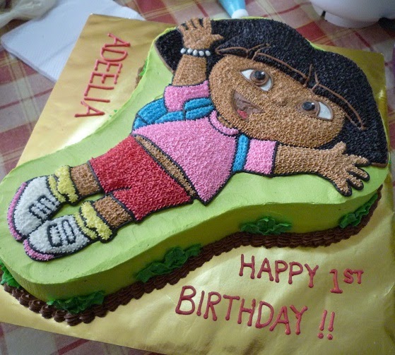 GG Home Biz Cakes & Wedding Cakes: Dora the Explorer 3D Cake for Pn ...