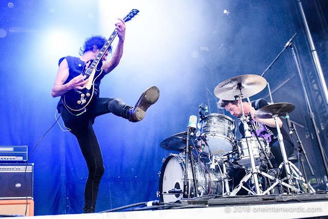 Japandroids on the Garrison Stage at Field Trip 2018 on June 3, 2018 Photo by John Ordean at One In Ten Words oneintenwords.com toronto indie alternative live music blog concert photography pictures photos