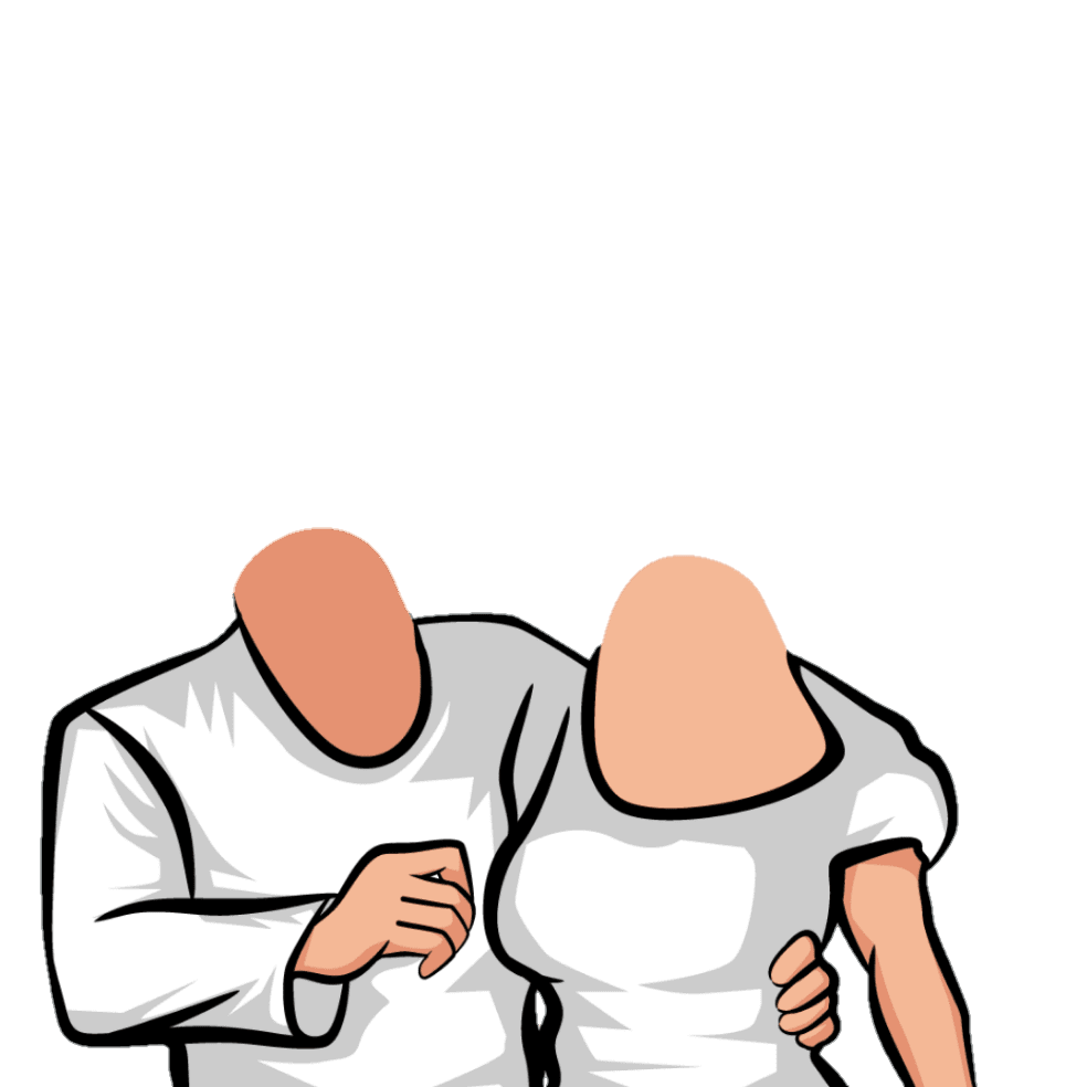 10 different couples body caricature png - Pngmoon- PNG images