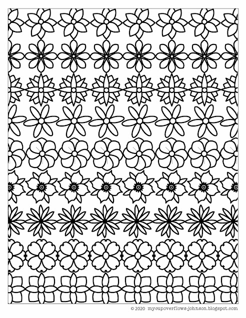 adult design coloring page