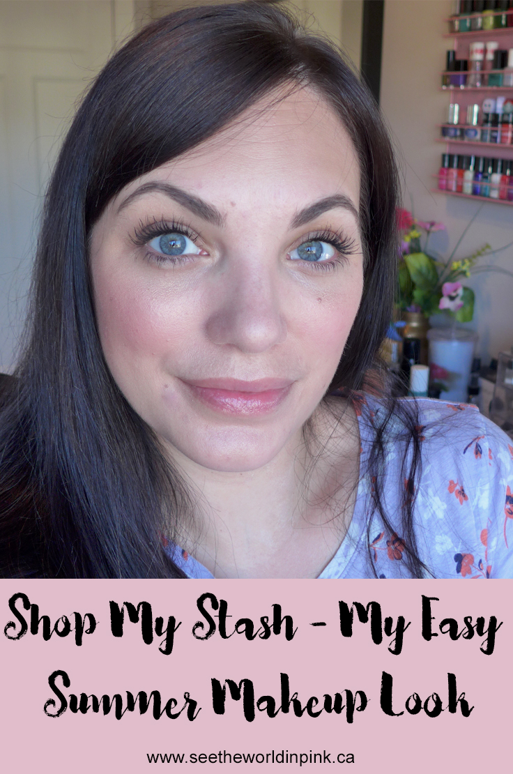 July Shop My Stash My Light Quick Summer Makeup Look See The World In Pink