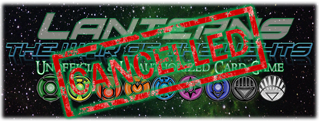 Lanterns: The War of The Lights is now CANCELLED!