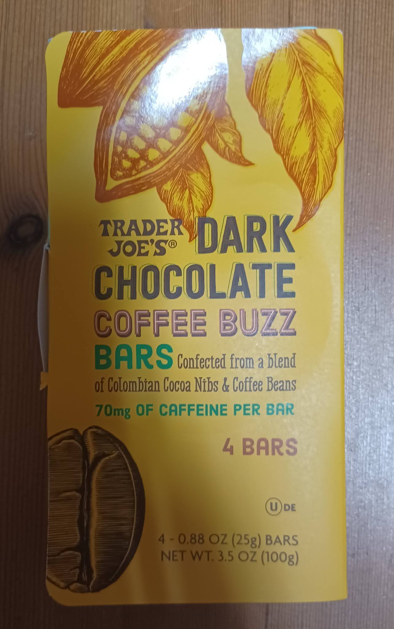 What's Good at Trader Joe's? Trader Joe's Dark Chocolate Coffee Buzz Bars