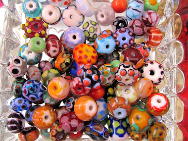 Handmade Glass Beads.