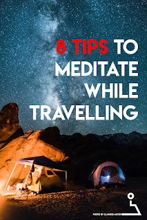 How to be consistent with meditation while travelling?