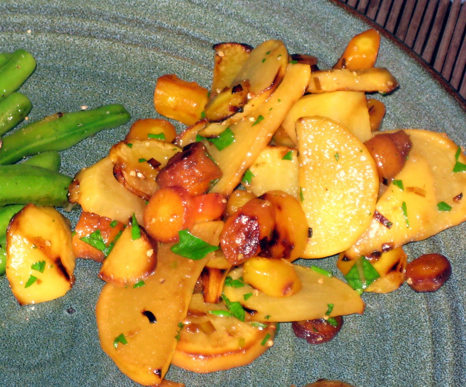 Cook Food. Mostly Plants. Sauteed Turnips and Carrots