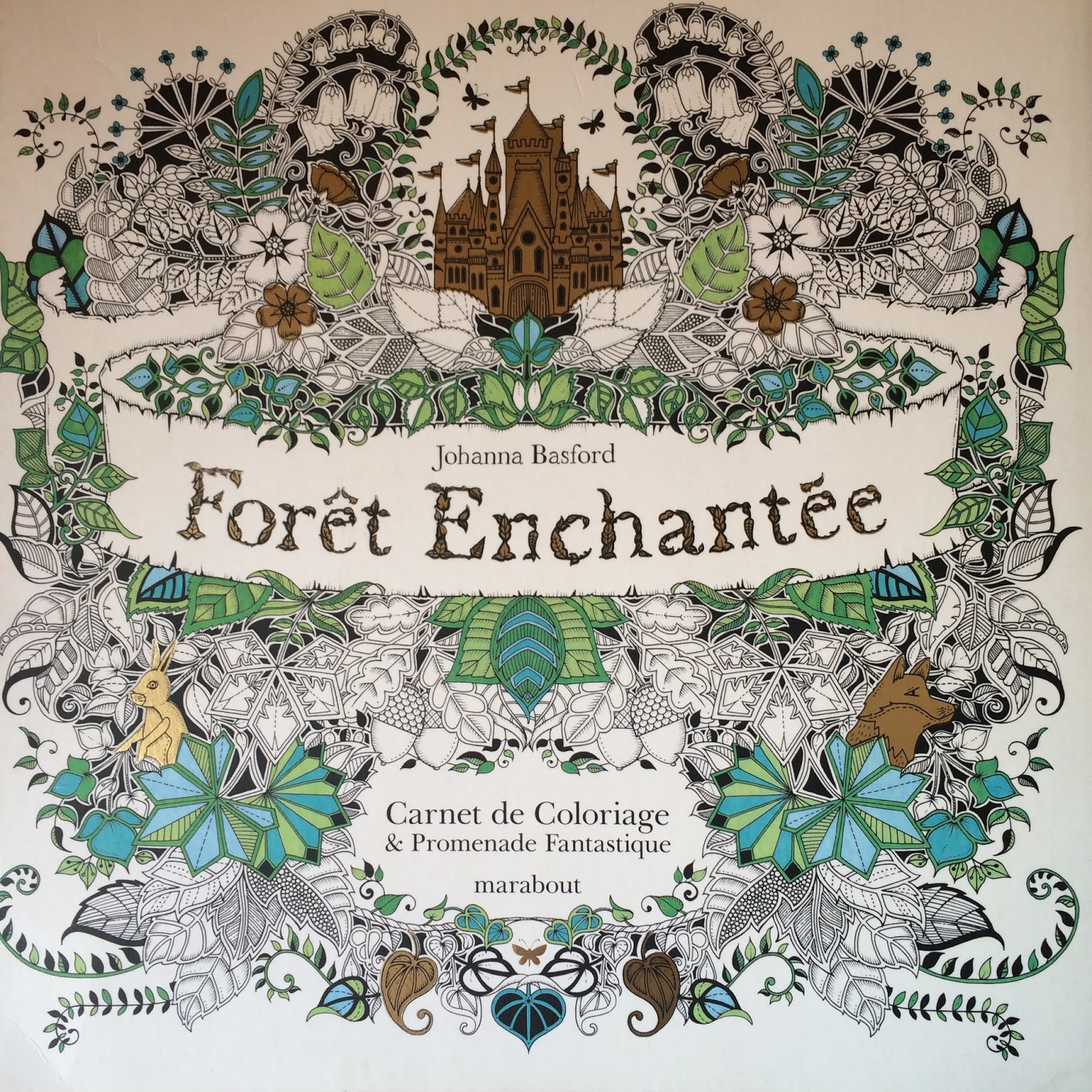 Reseña "El Bosque Encantado" de Johanna Basford, libro de colorear