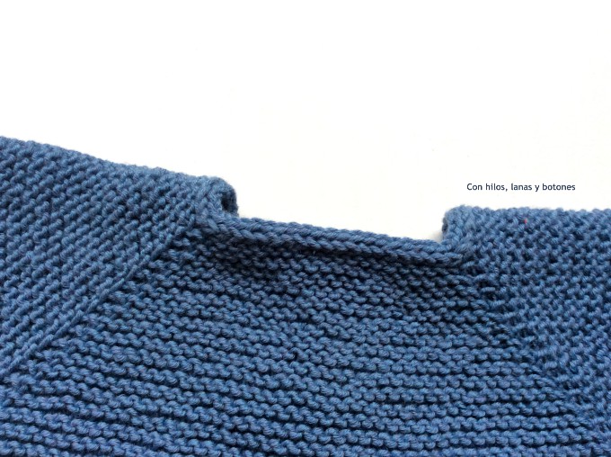 Con hilos, lanas y botones: DIY chaqueta de punto para bebé paso a paso (patrón gratis)