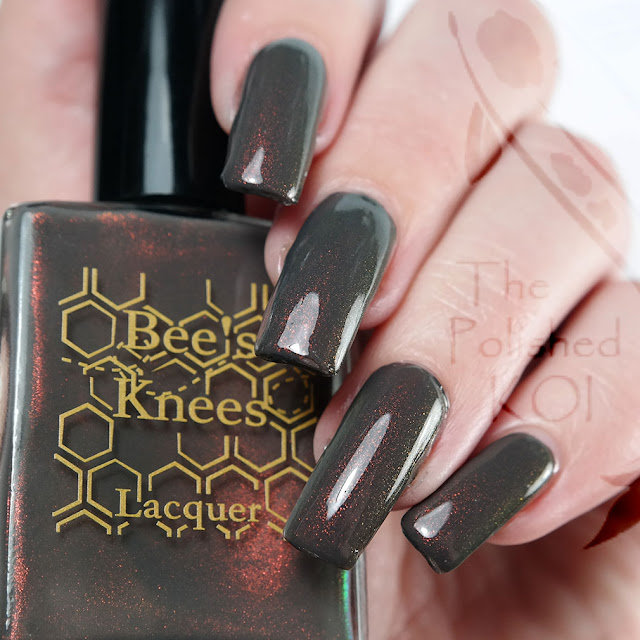 Bee's Knees Lacquer - Cyberdemon Charcoal