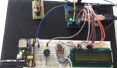 IR sensor with Arduino, LCD, Buzzer and LED | ee-diary