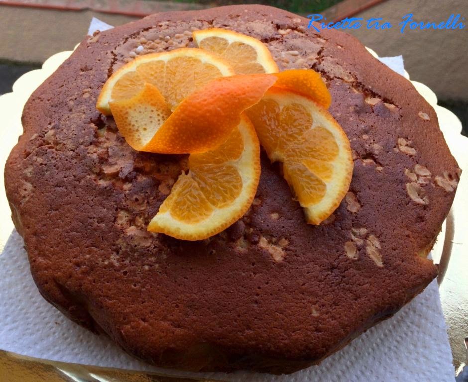 torta al profumo di arancia