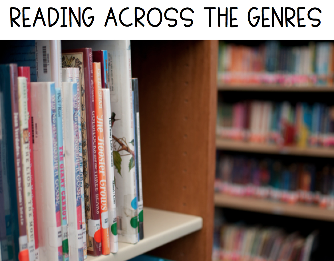 Reading Across the Genres First Grade Buddies