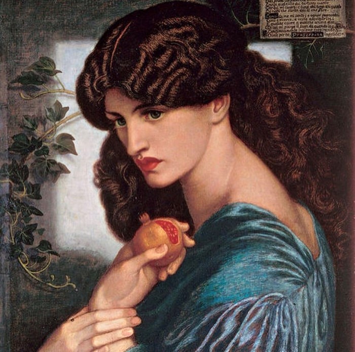 Данте Габриэль Россетти. «Прозерпина», 1874 Proserpine