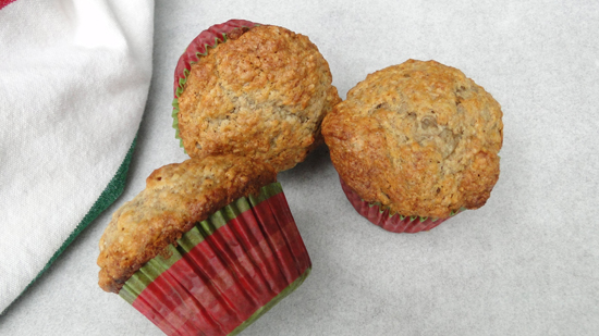 Banana Muffins, an easy recipe to make with black bananas Banana Muffins