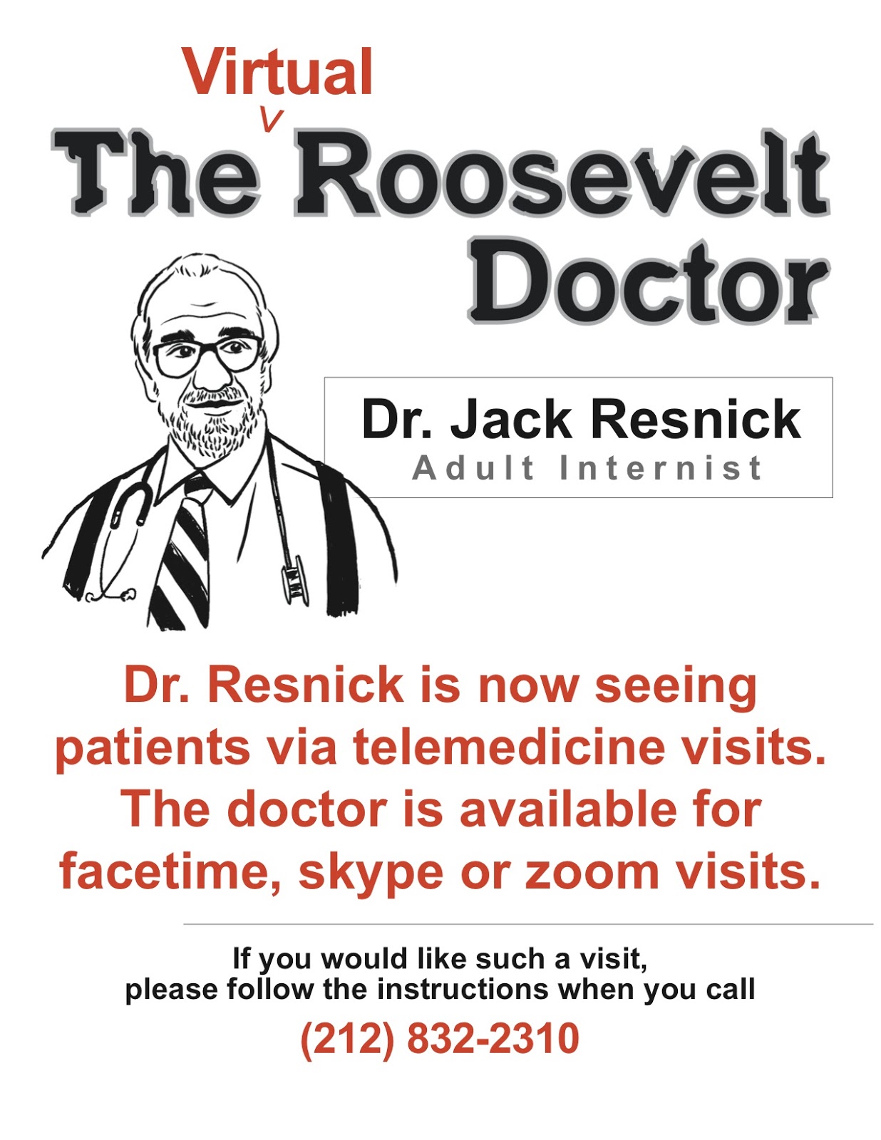 Roosevelt Islander Online Roosevelt Island Doctor Jack Resnick
