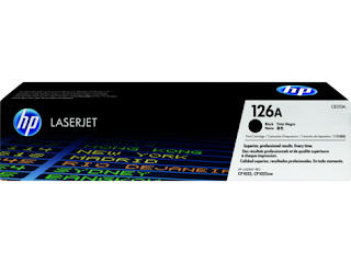 CE310A HP 126A Black Original LaserJet Toner Cartridge