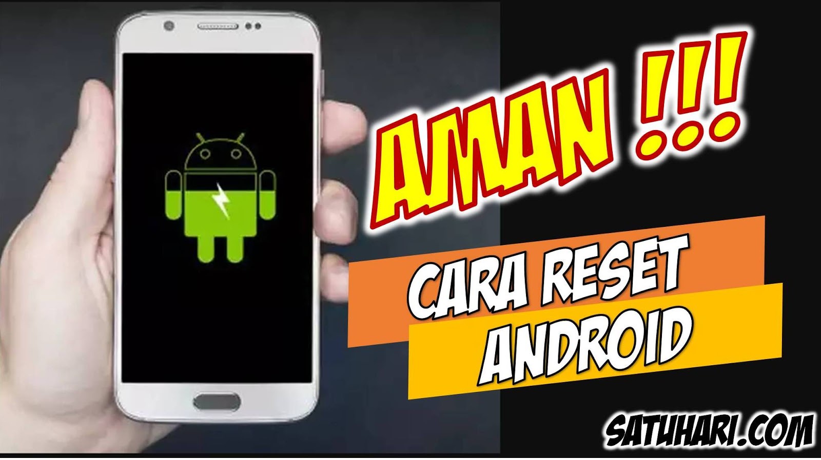 Cara Mereset HP Android Factory Reset Tanpa Menghapus Aplikasi Data Foto dan Video